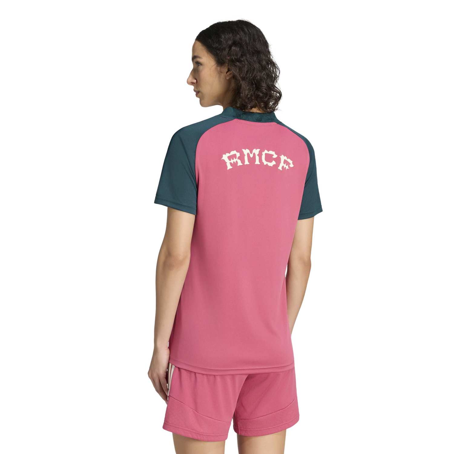 女款 adidas 热身T恤 26/27 粉色