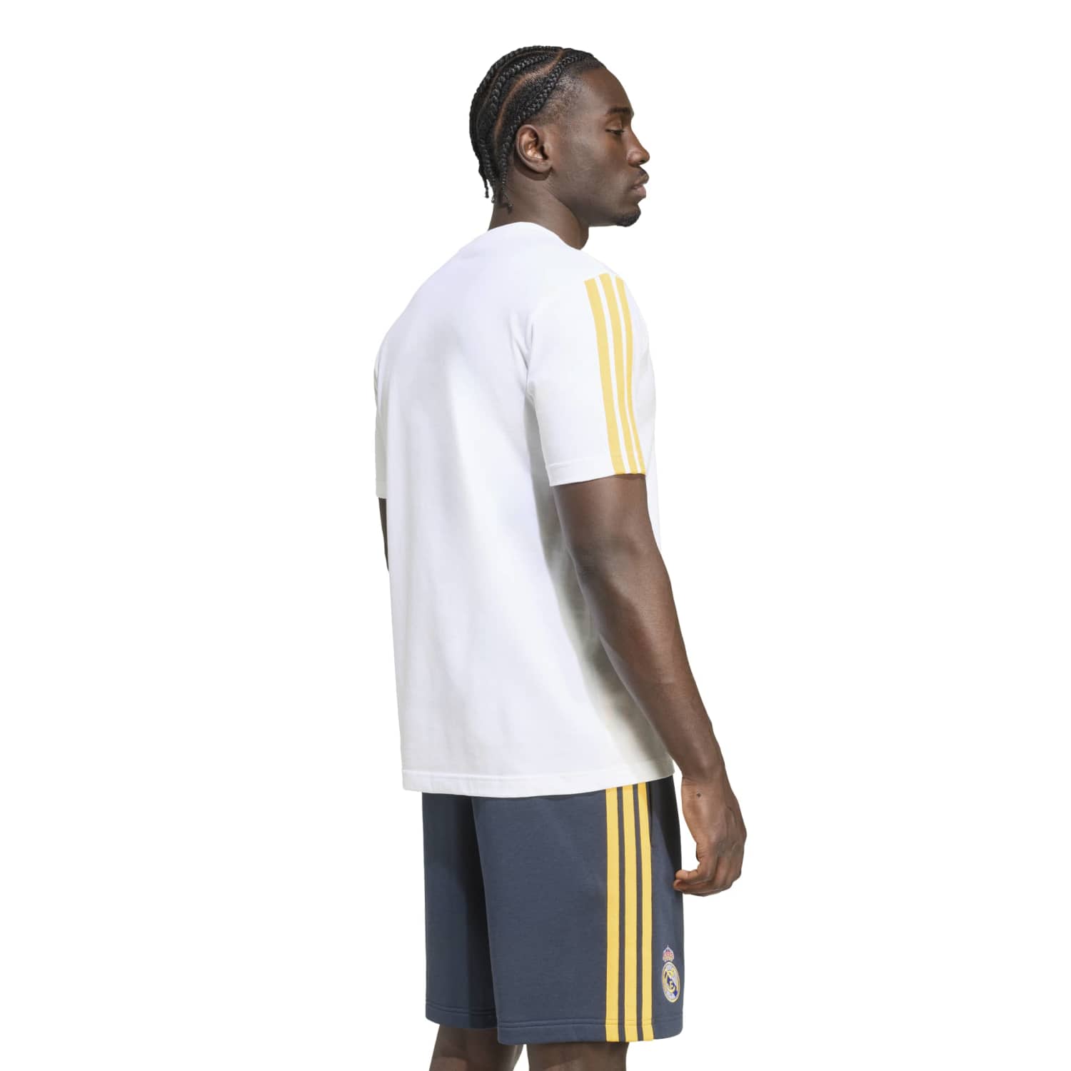 Mens adidas DNA T-Shirt 26/27 White