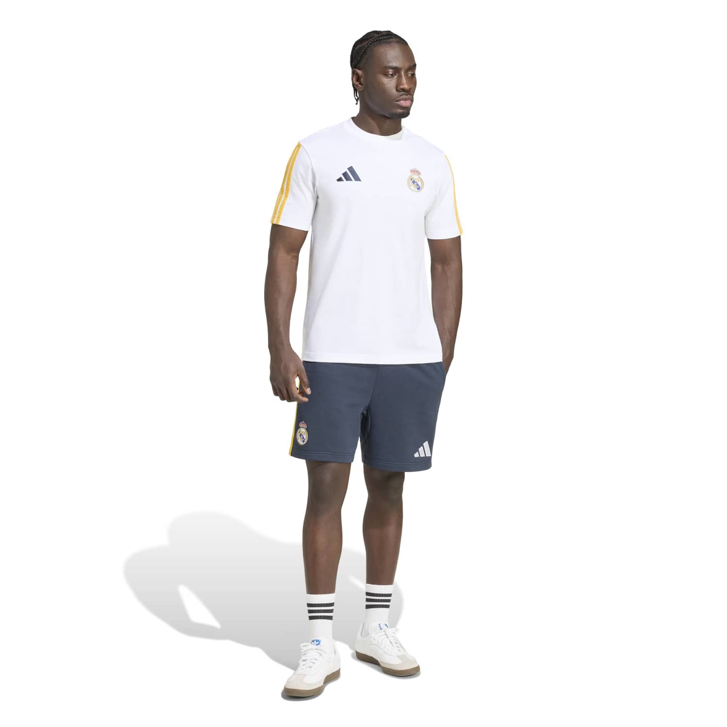 Mens adidas DNA T-Shirt 26/27 White