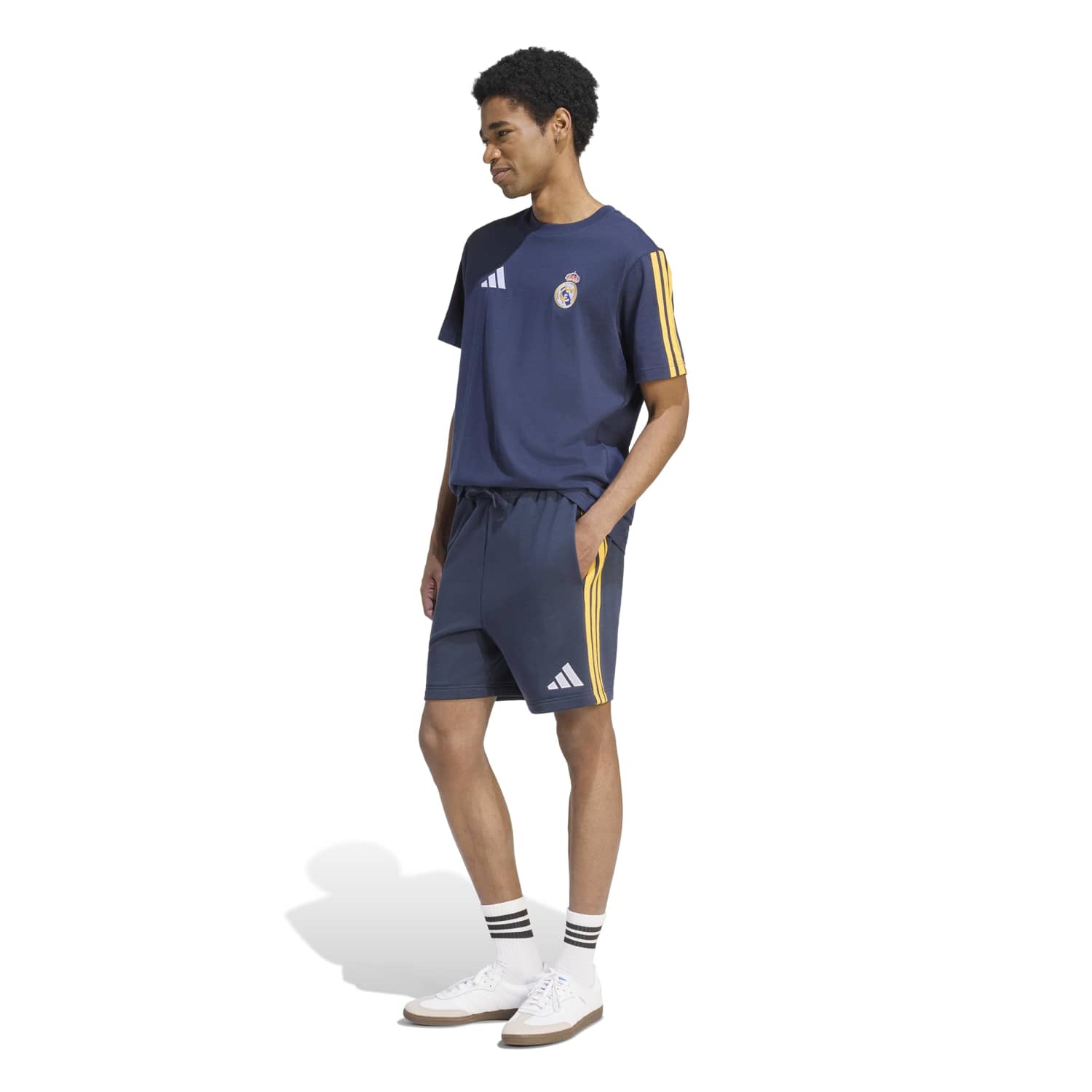 メンズ adidas DNA ネイビー Tシャツ 26/27
