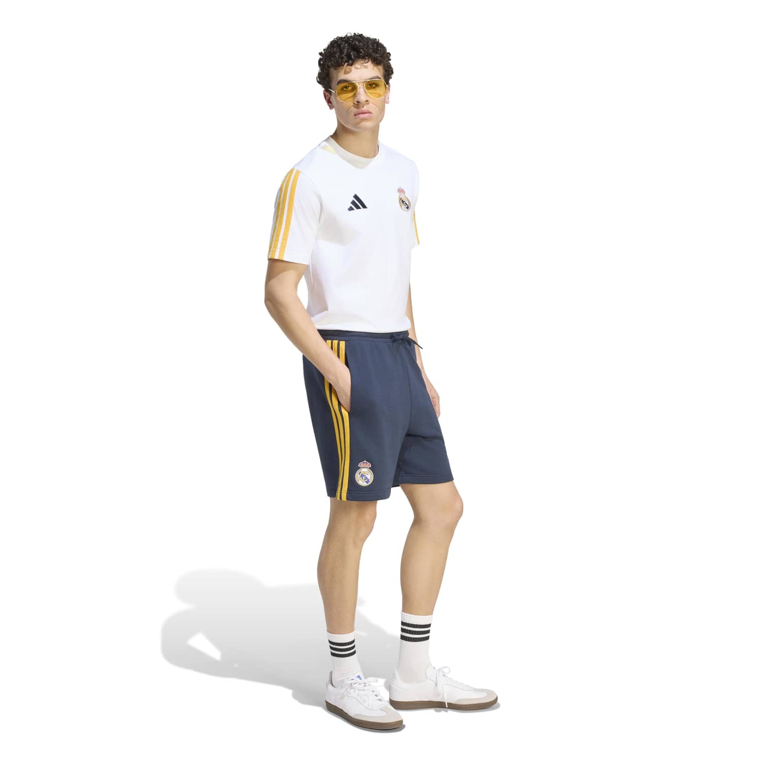 Herren-Shorts adidas DNA Marineblau 26/27
