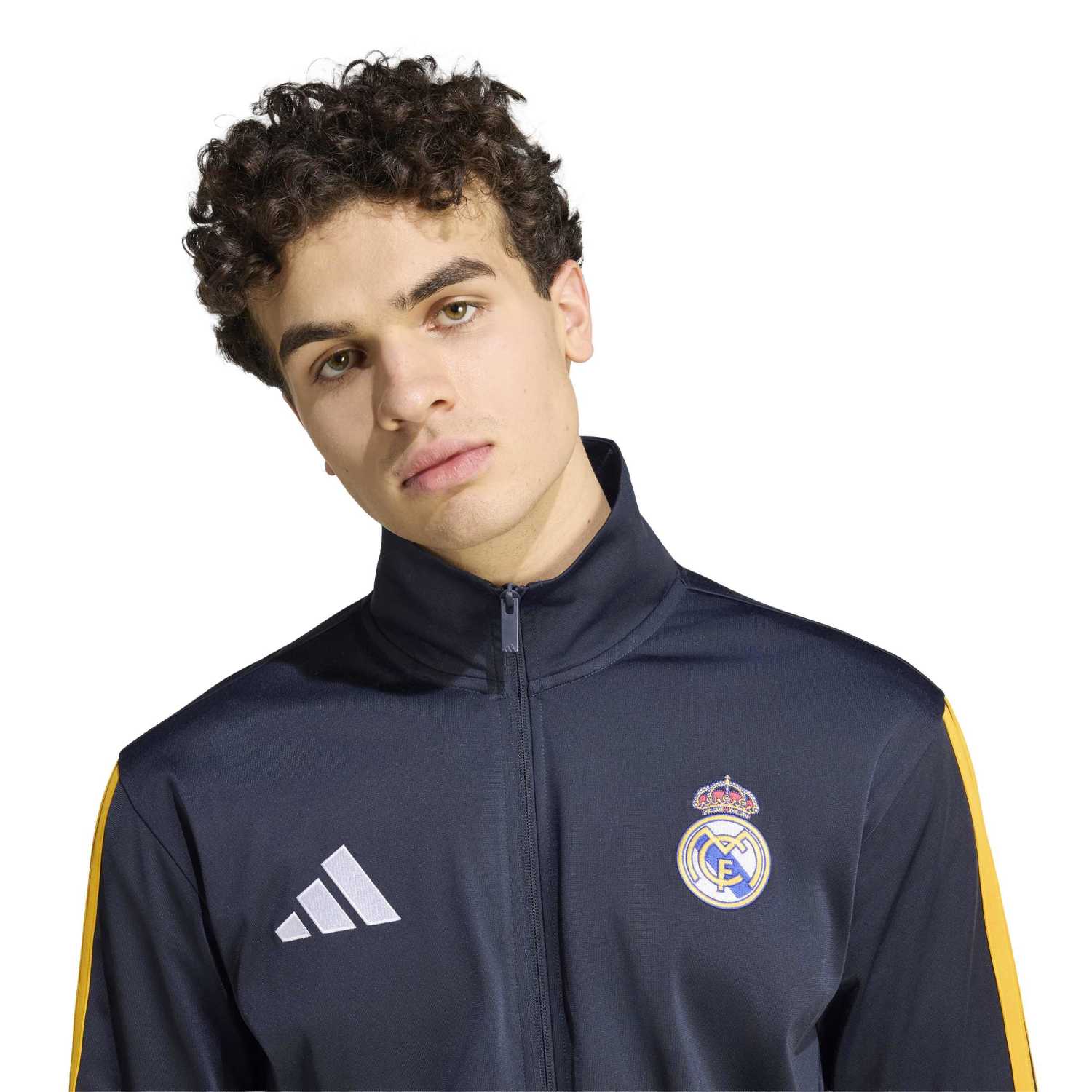 adidas DNA メンズ ネイビー ジャケット 26/27 – レアル・マドリードCF