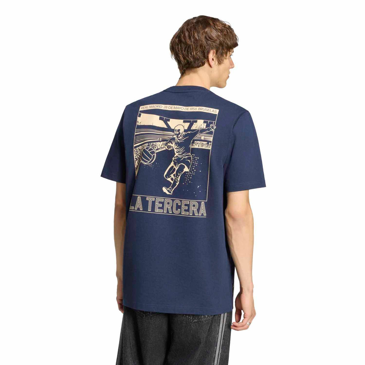 T-Shirt Homem adidas Heritage Pack | 1958 Azul Marinho