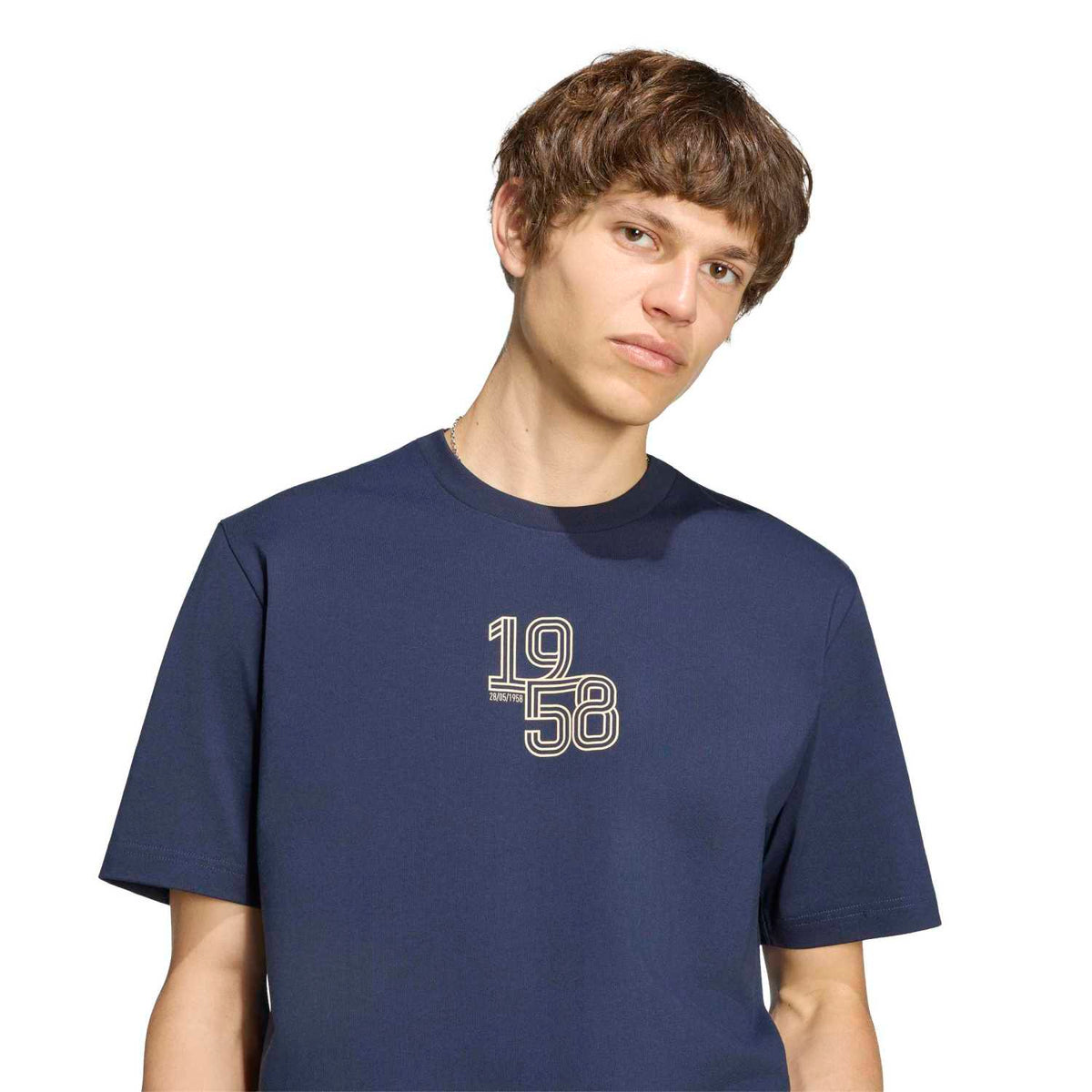 T-Shirt Homem adidas Heritage Pack | 1958 Azul Marinho