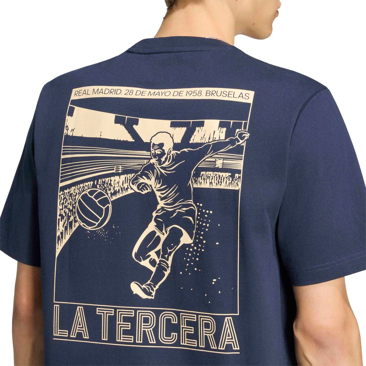 T-Shirt Homem adidas Heritage Pack | 1958 Azul Marinho