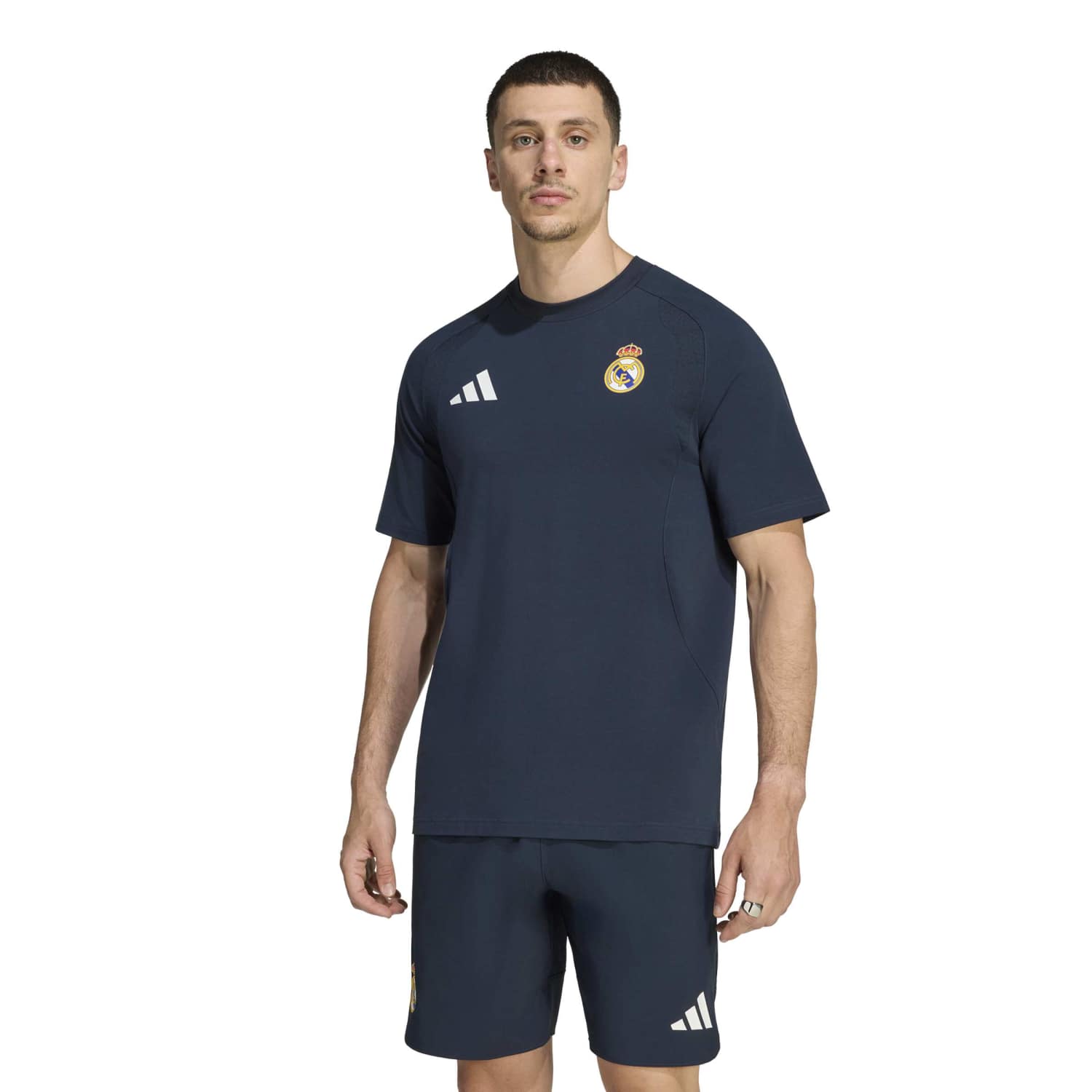T-Shirt Uomo adidas Tiro Travel 26/27 Blu Navy