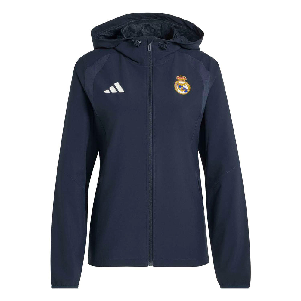 女士adidas Tiro Travel 26/27外套 海军蓝