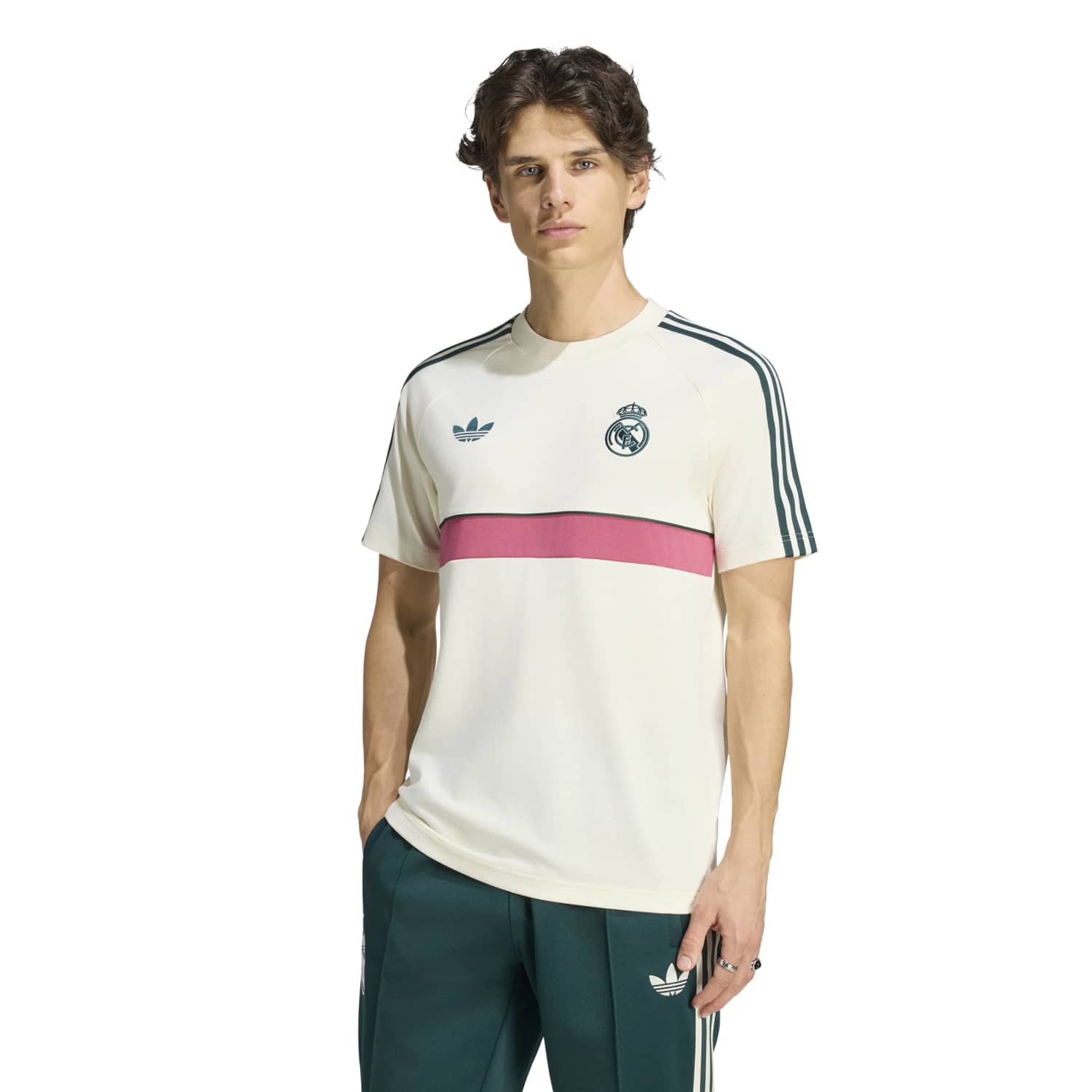 T-shirt Uomo adidas OG 26/27 Crema
