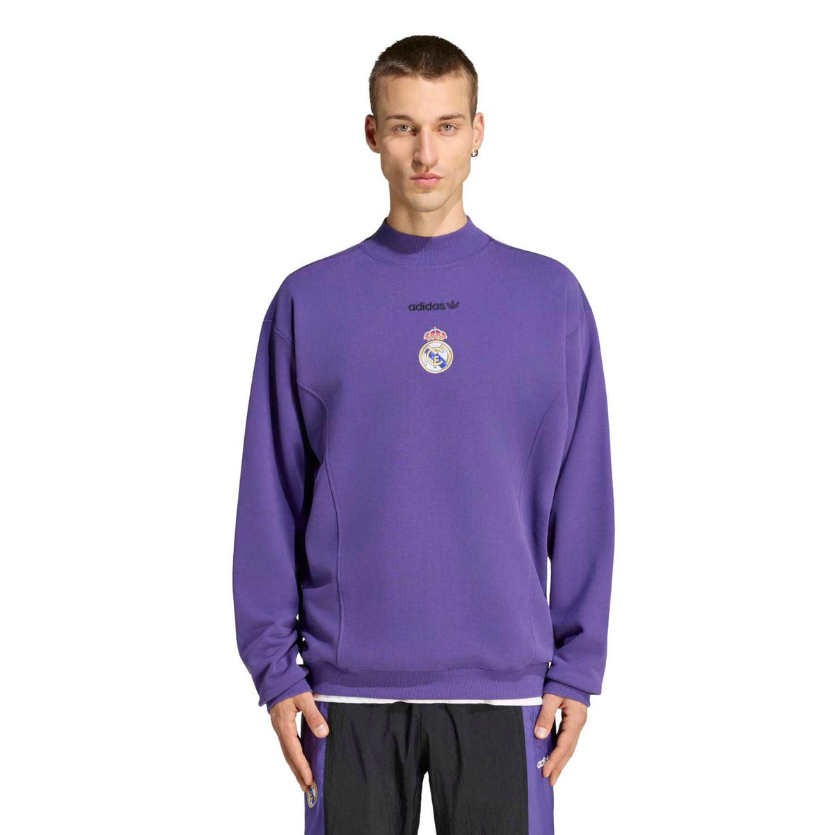Mens adidas EQT Sweatshirt 26/27 Purple
