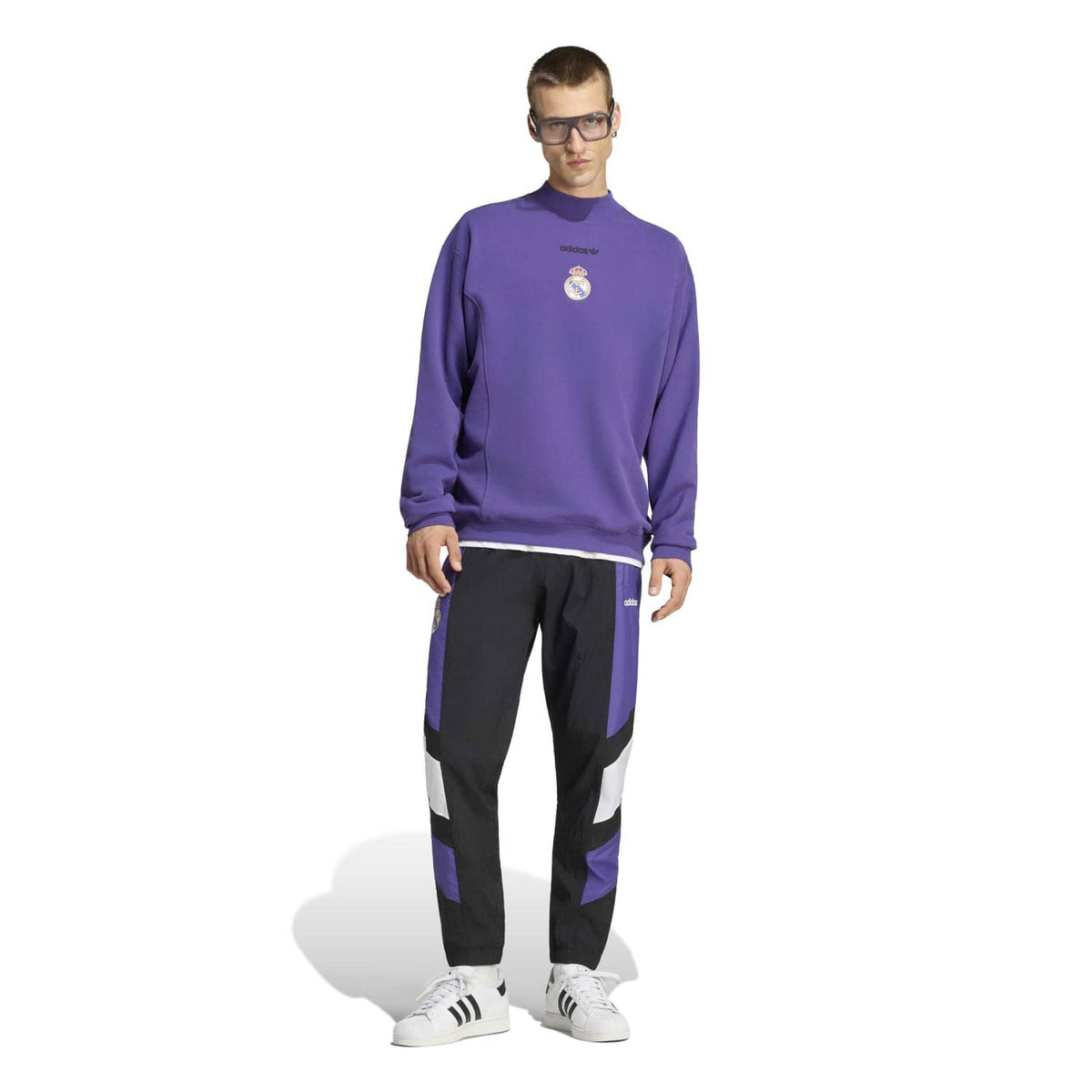 Mens adidas EQT Sweatshirt 26/27 Purple