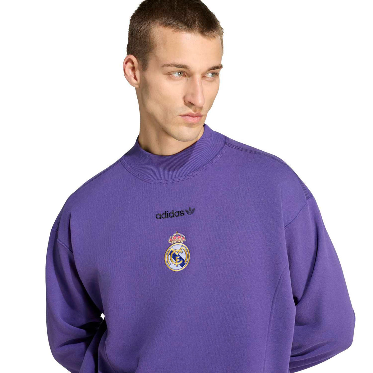 Mens adidas EQT Sweatshirt 26/27 Purple