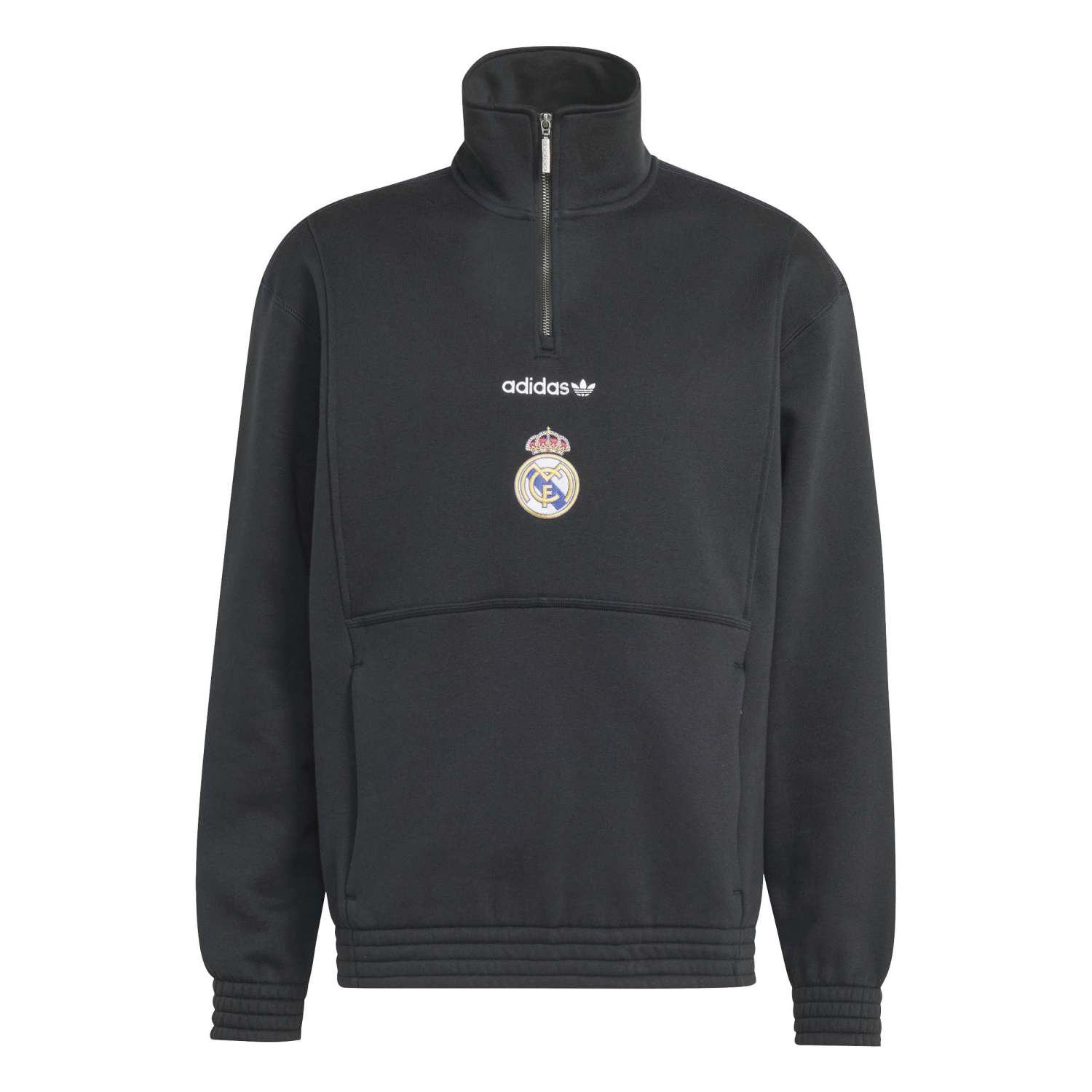 adidas EQT Half-Zip Sweatshirt Herren 26/27 Schwarz