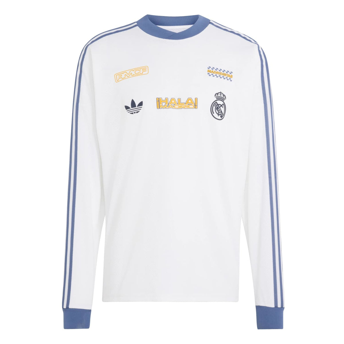 Camiseta Manga Larga Hombre adidas Lifestyler 26/27 Blanca