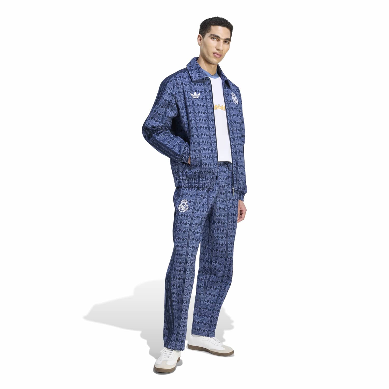 メンズ adidas ライフスタイラー トラックジャケット 26/27 ネイビー