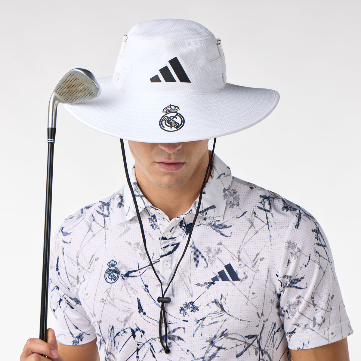 adidas Golf US Wide Brim Hat White