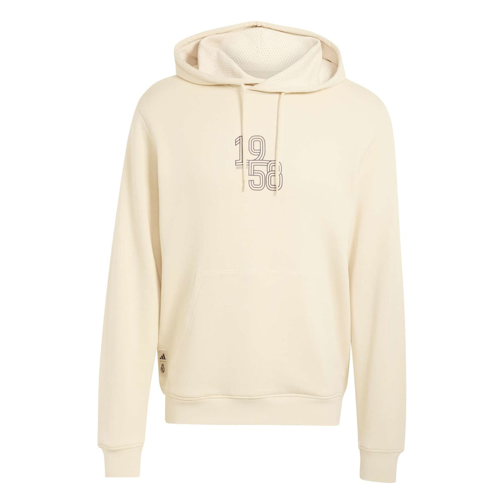 Felpa con Cappuccio Uomo adidas Heritage Pack | 1958 Beige