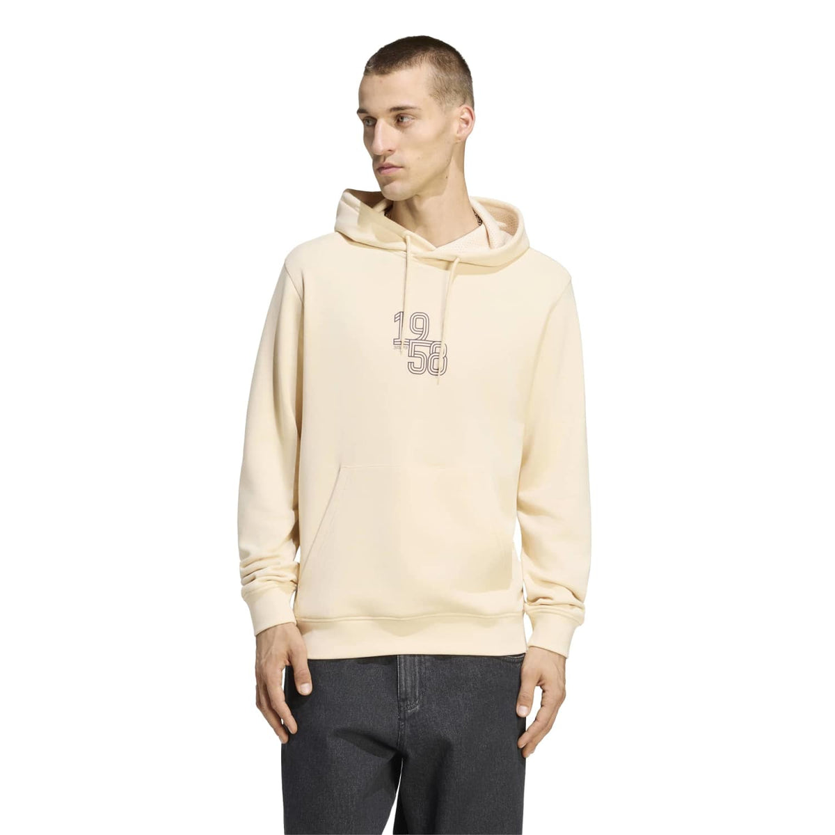 Felpa con Cappuccio Uomo adidas Heritage Pack | 1958 Beige
