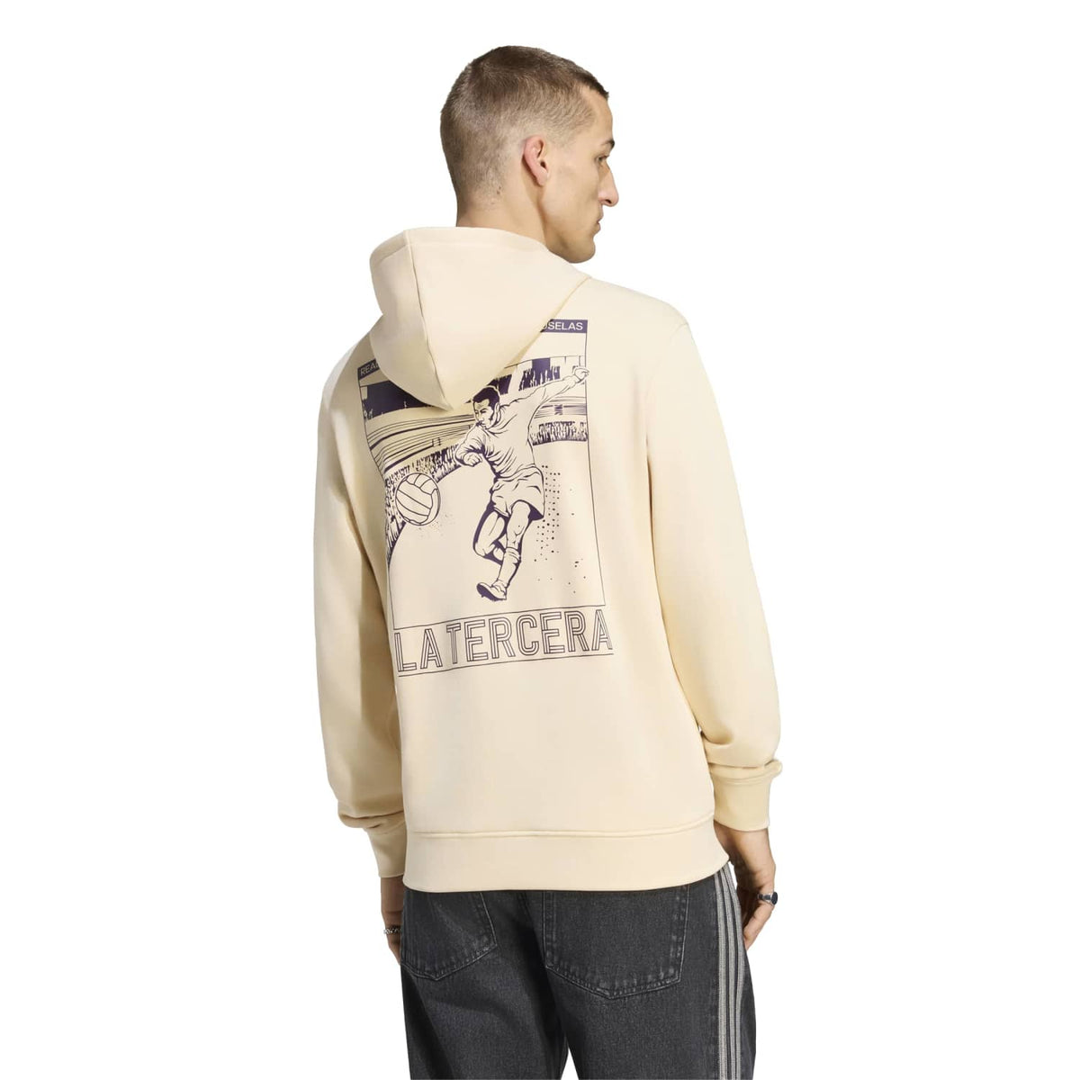 Felpa con Cappuccio Uomo adidas Heritage Pack | 1958 Beige