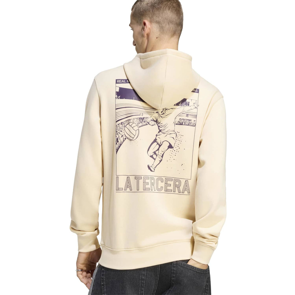Felpa con Cappuccio Uomo adidas Heritage Pack | 1958 Beige