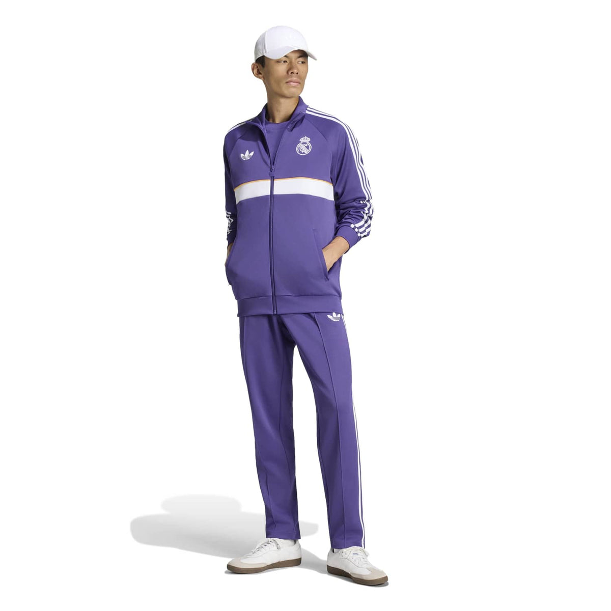 Mens adidas OG Icons Track Top 26/27 Purple