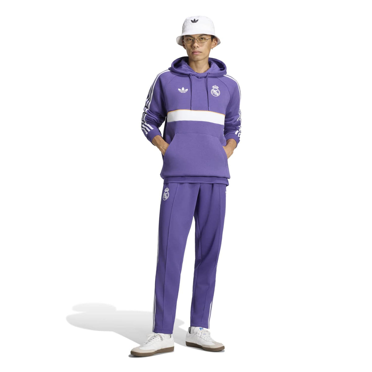 Sudadera Hombre adidas OG Icons 26/27 Morada