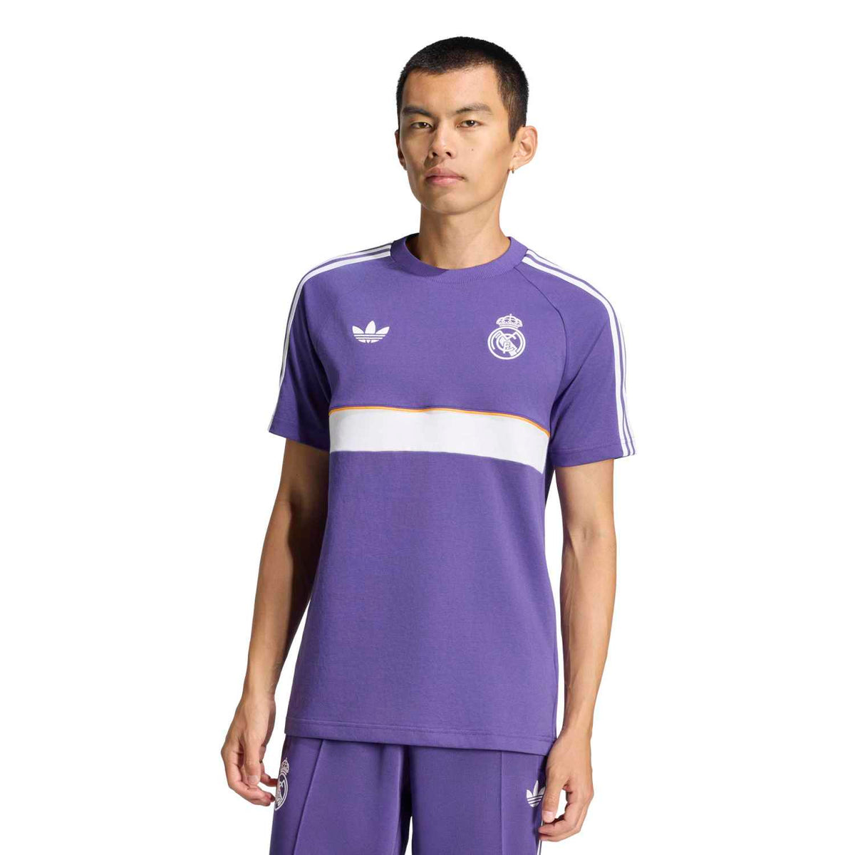Camiseta Hombre adidas OG Icons 26/27 Morada