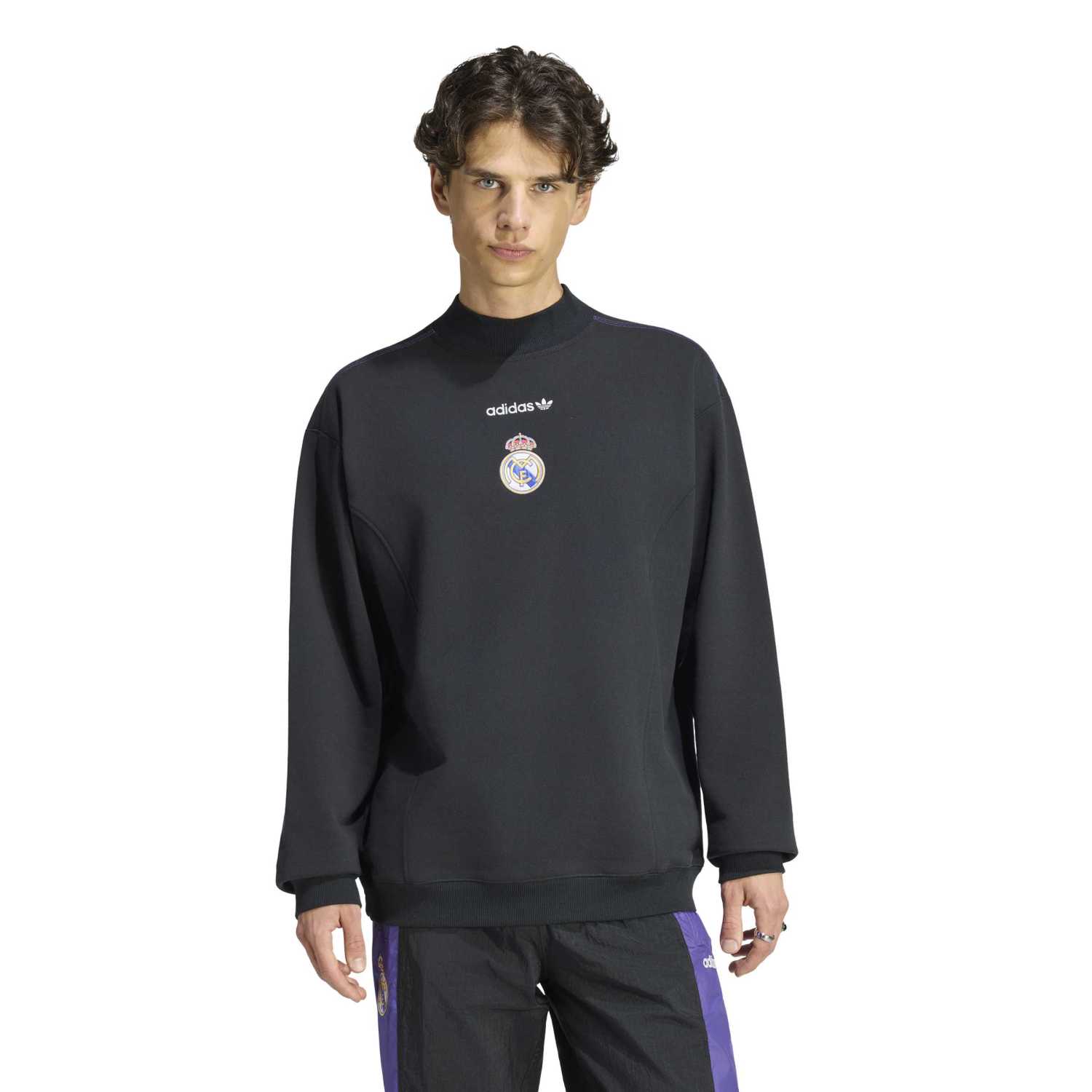 Mens adidas EQT Sweatshirt 26/27 Black