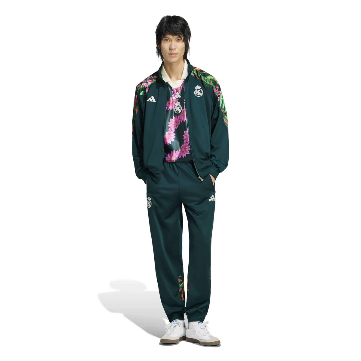 Pantalón Chándal Hombre adidas x FARM Rio 26/27 Verde