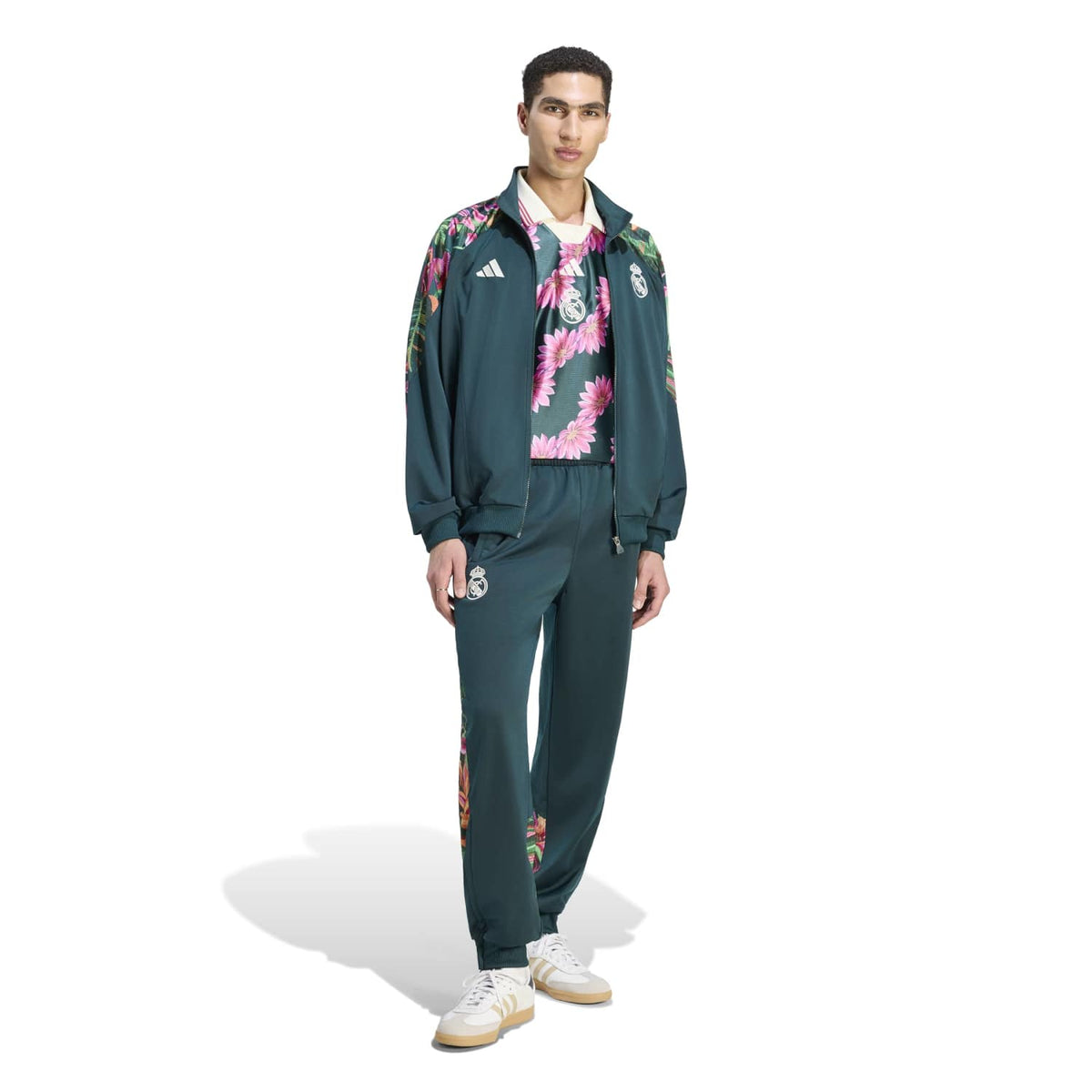 Chaqueta Chándal Hombre adidas x FARM Rio 26/27 Verde