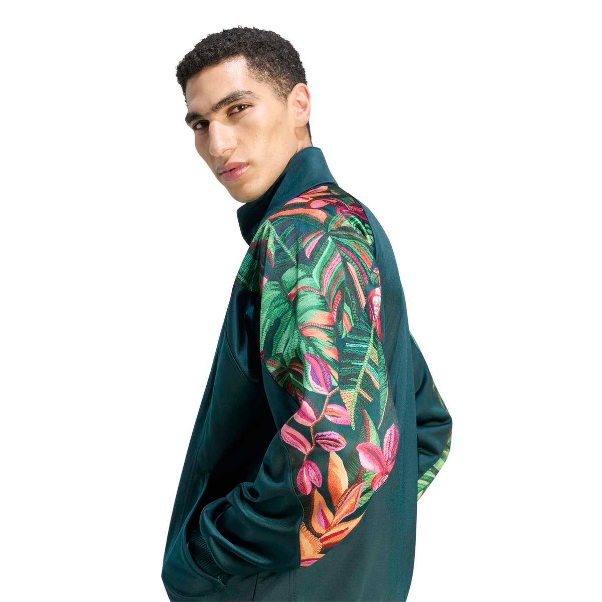 Chaqueta Chándal Hombre adidas x FARM Rio 26/27 Verde