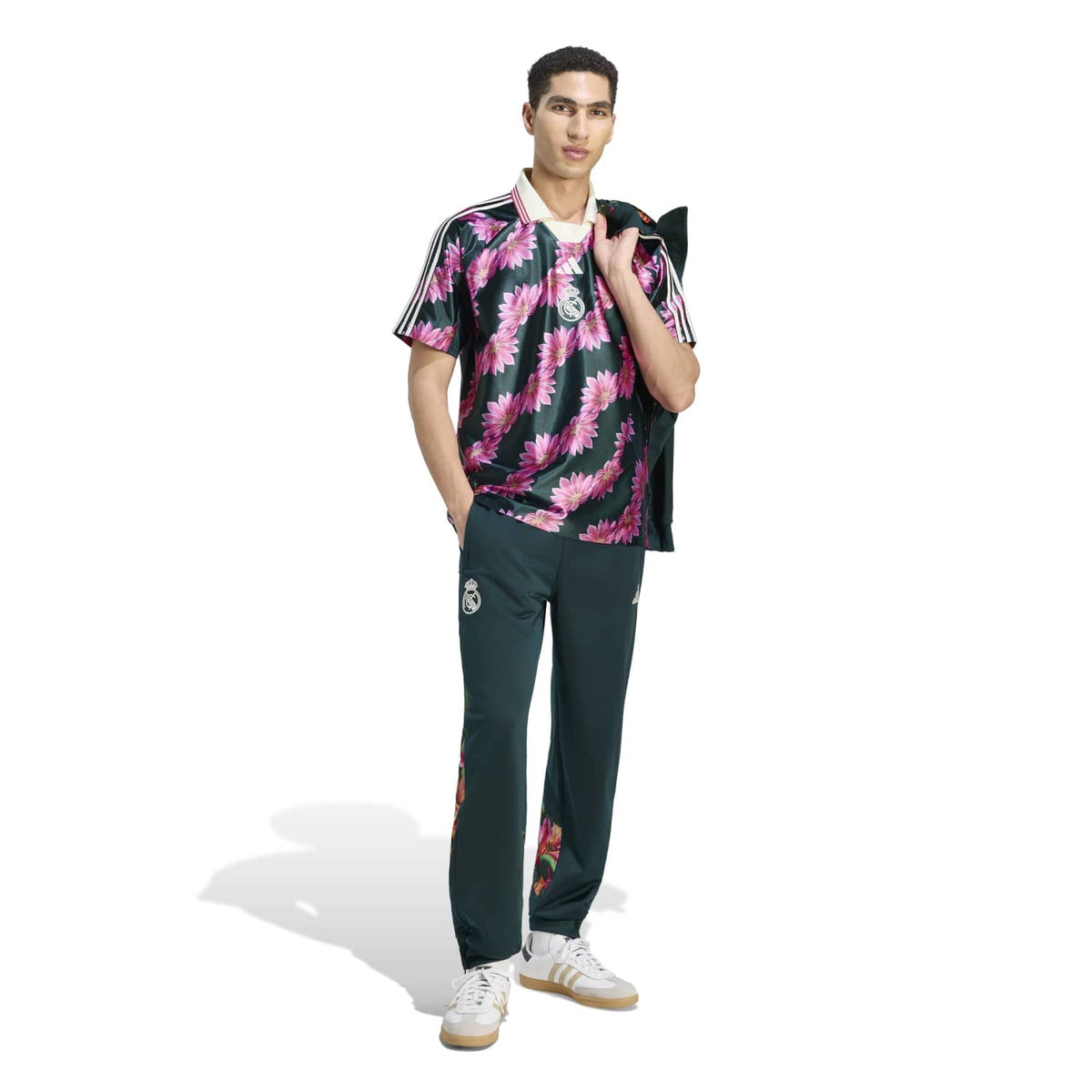 Camiseta Hombre adidas x FARM Rio 26/27 Verde
