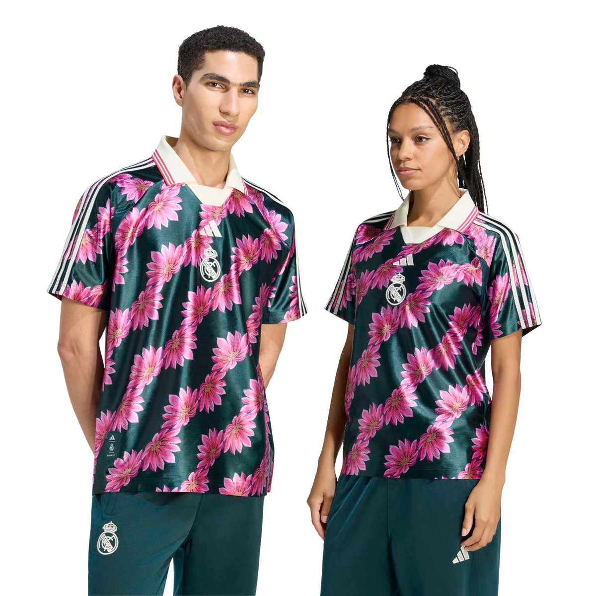 Camiseta Hombre adidas x FARM Rio 26/27 Verde