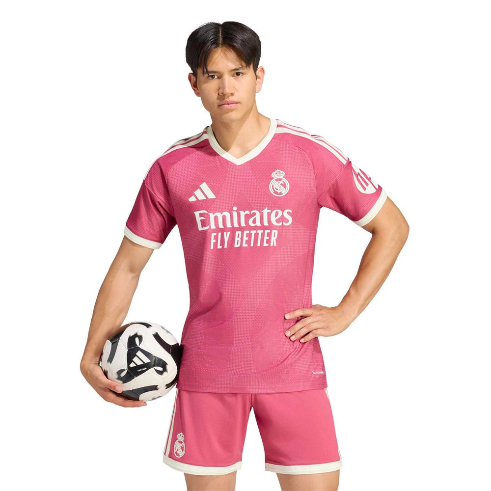 Camisola Terceiro Equipamento Authentic Masculino Rosa 26/27