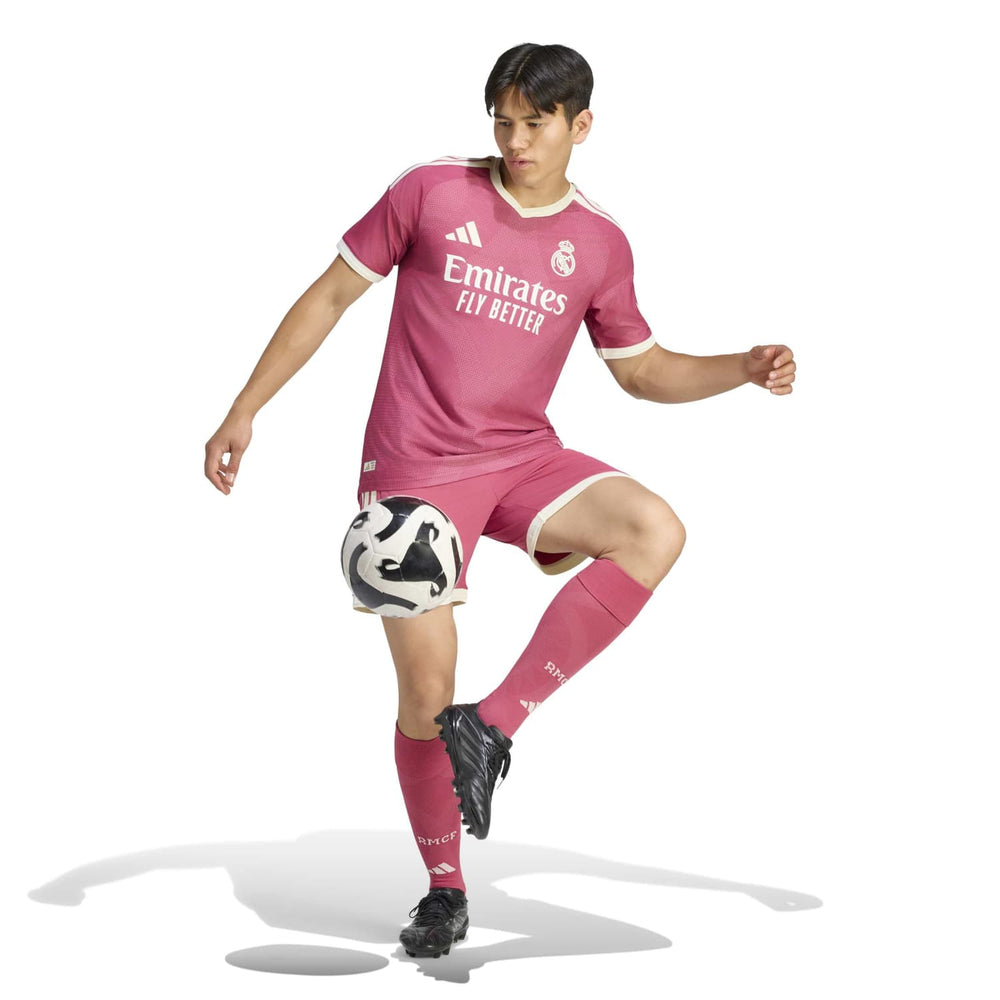 Camisola Terceiro Equipamento Authentic Masculino Rosa 26/27
