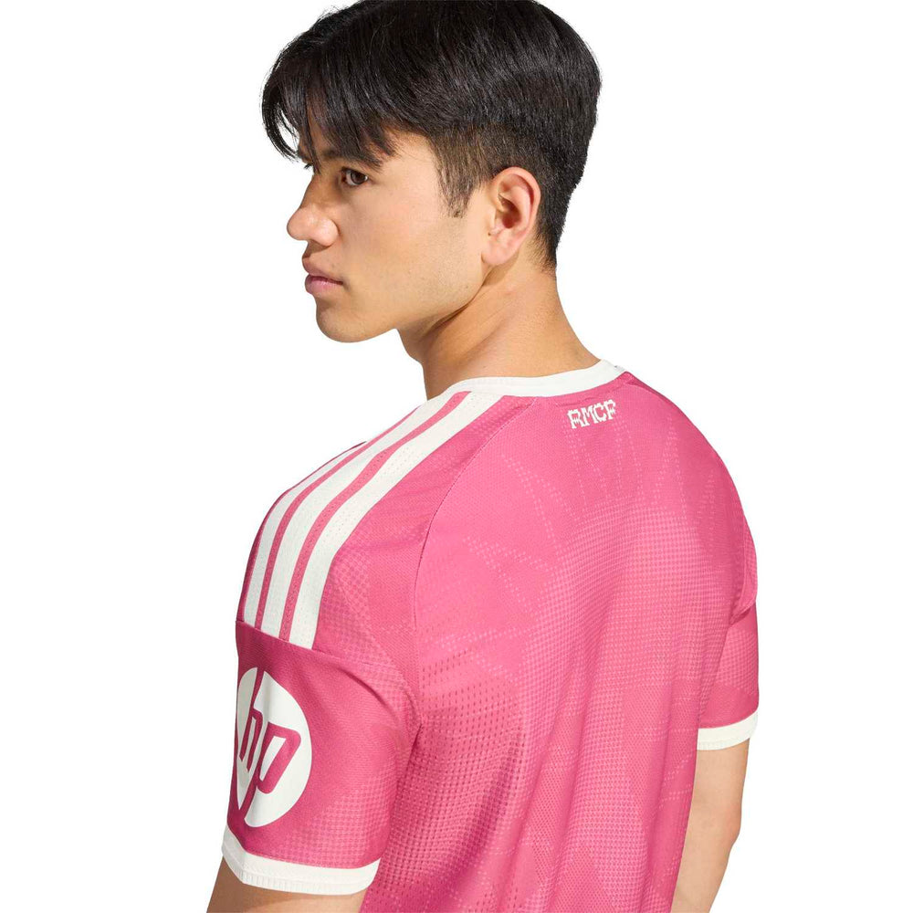 Camisola Terceiro Equipamento Authentic Masculino Rosa 26/27