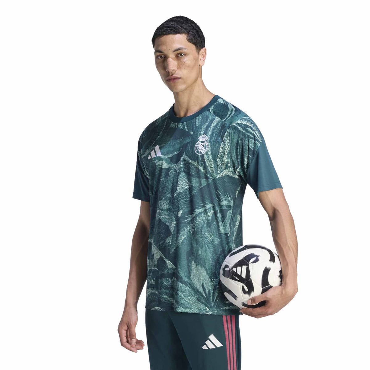 Camiseta Calentamiento Hombre adidas x FARM Rio 26/27 Verde