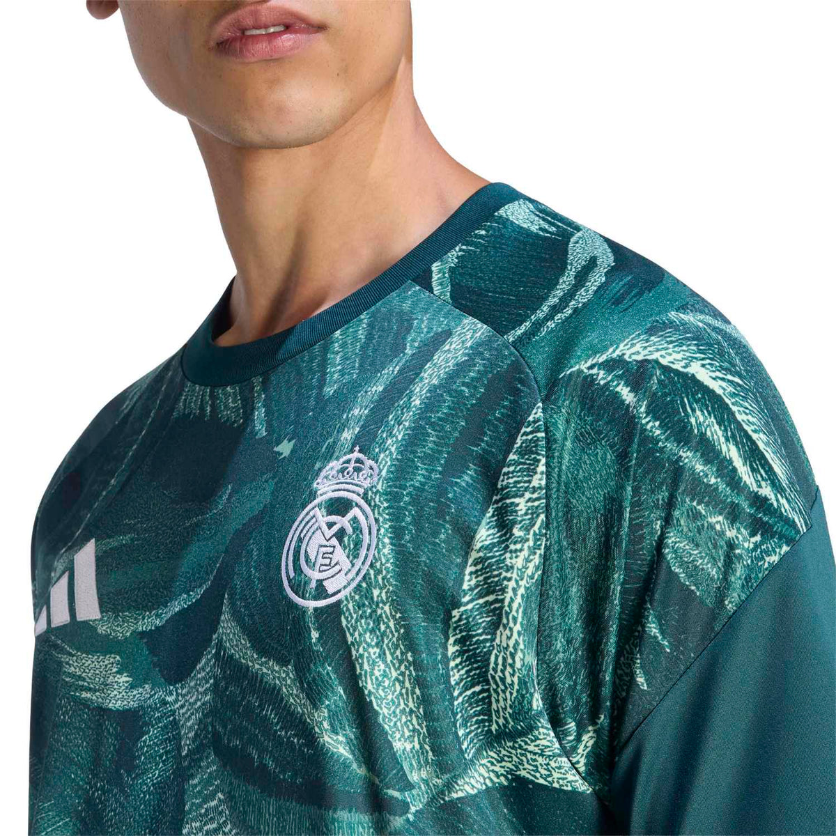 Camiseta Calentamiento Hombre adidas x FARM Rio 26/27 Verde