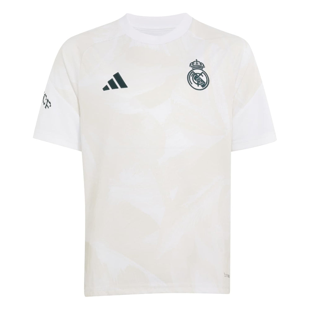 Camiseta Calentamiento Niño adidas x FARM Rio 26/27 Blanca