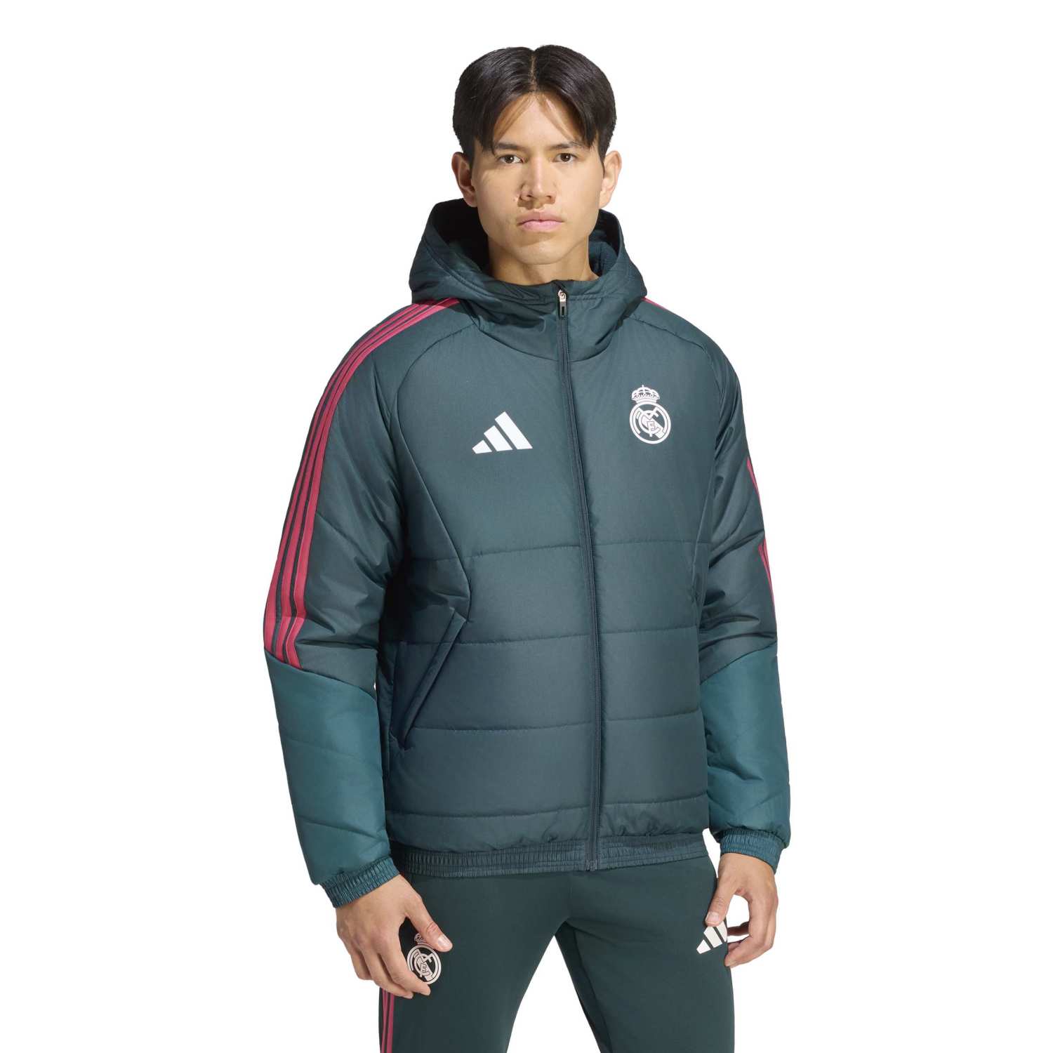 Giacca Invernale da Allenamento Uomo adidas 26/27 Verde