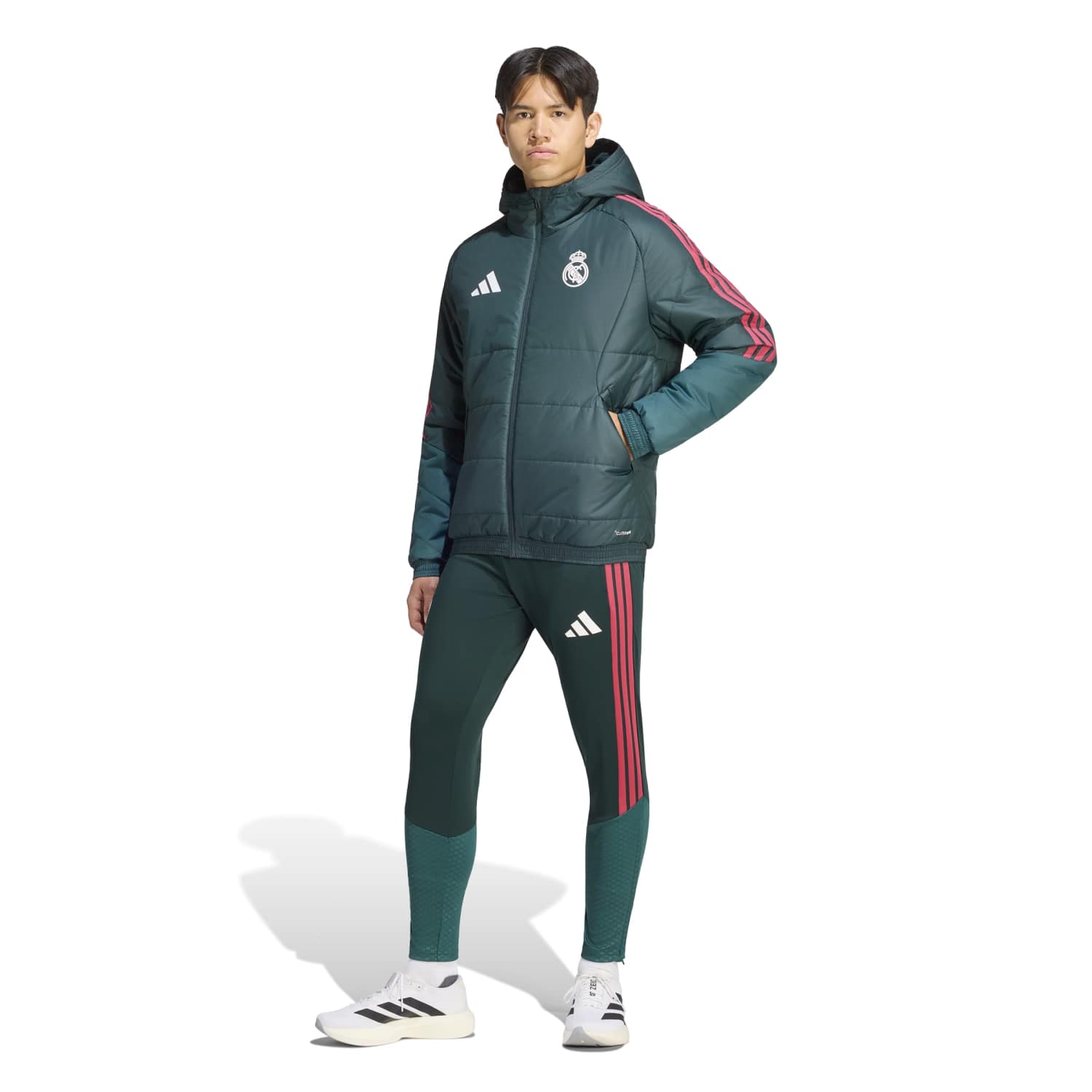 Giacca Invernale da Allenamento Uomo adidas 26/27 Verde