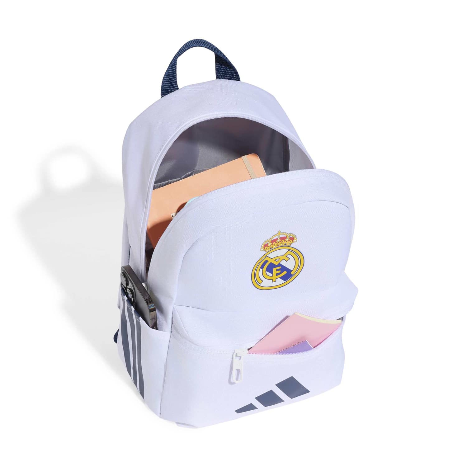 adidas Kids Backpack 26/27 White – Official Real Madrid Store
