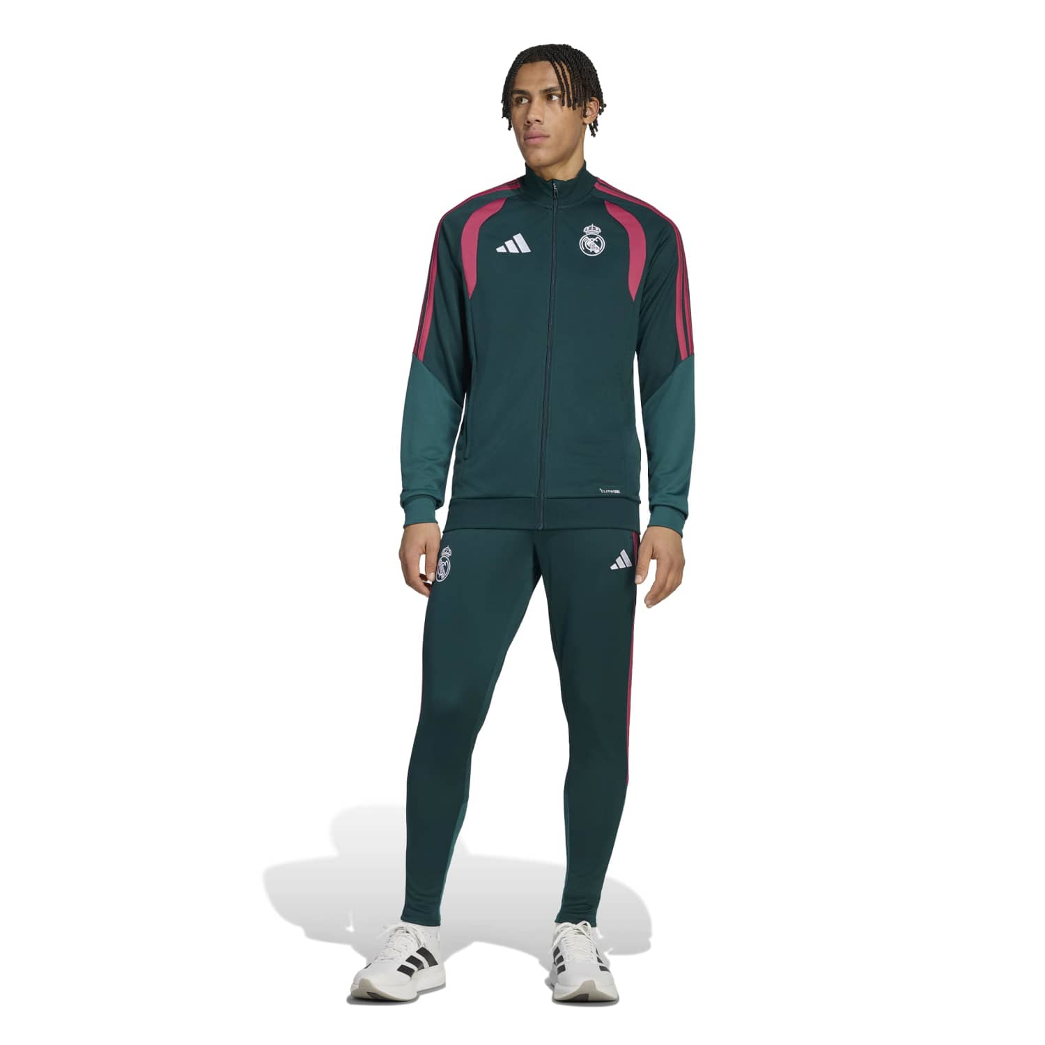 メンズ adidas トレーニング トラックスーツ 26/27 グリーン – レアル