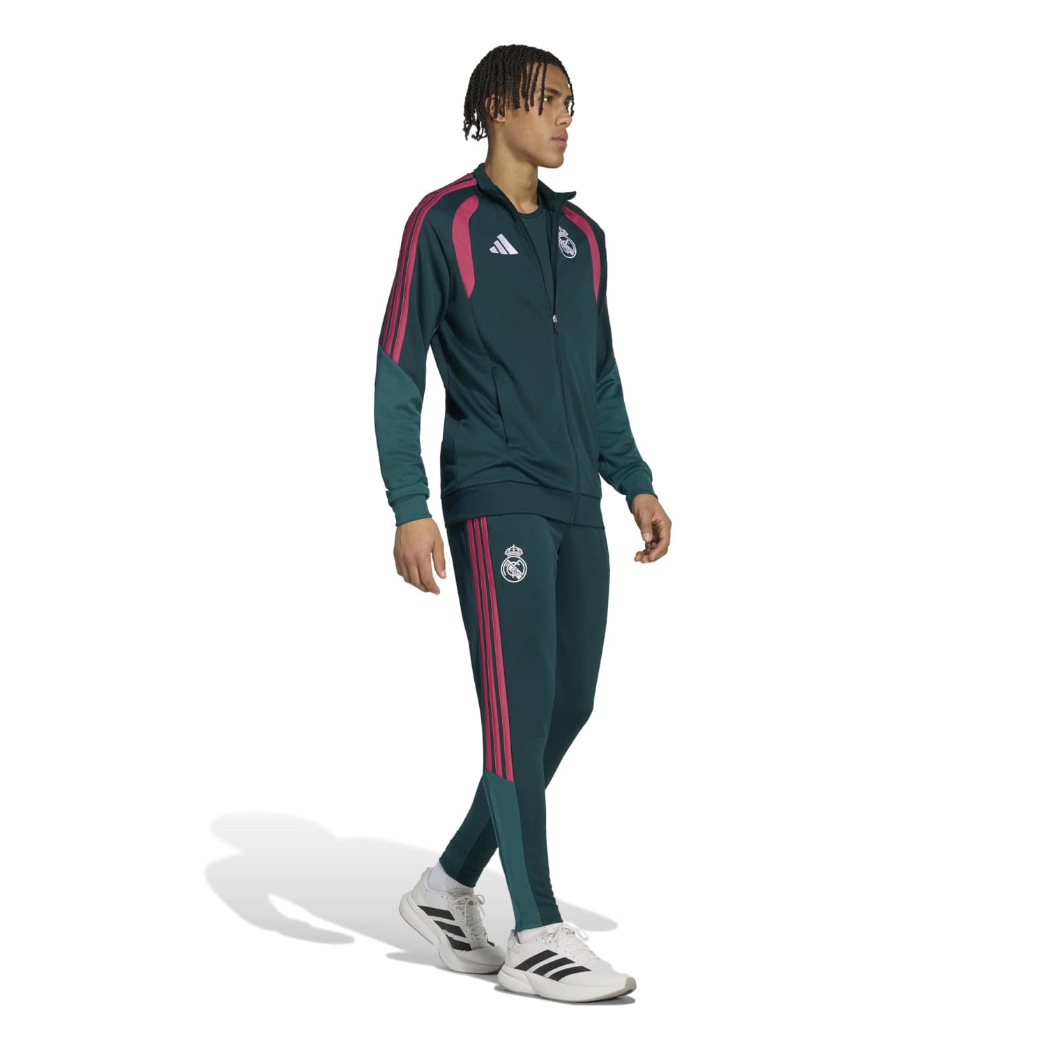 メンズ adidas トレーニング トラックスーツ 26/27 グリーン – レアル