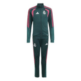 儿童 adidas 训练运动套装 26/27 绿色