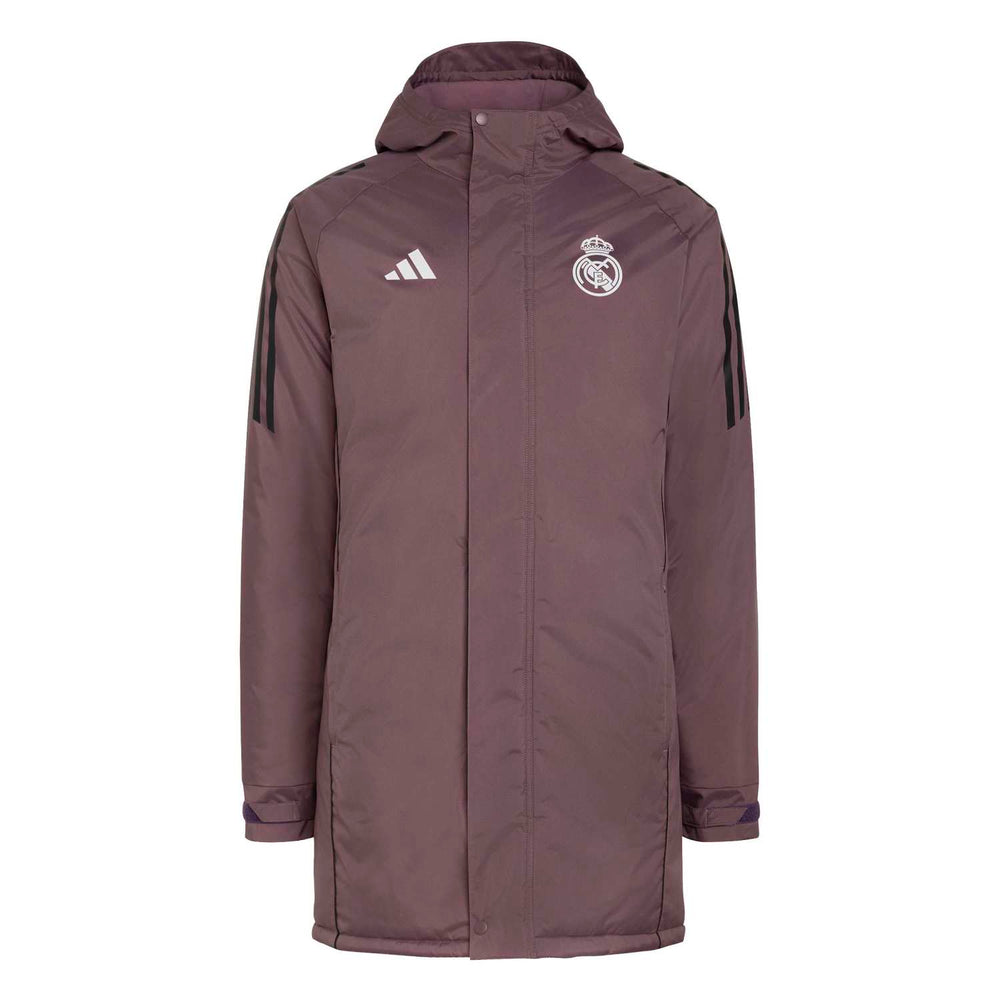 Abrigo Parka Hombre adidas Entrenamiento 25/26 Morado