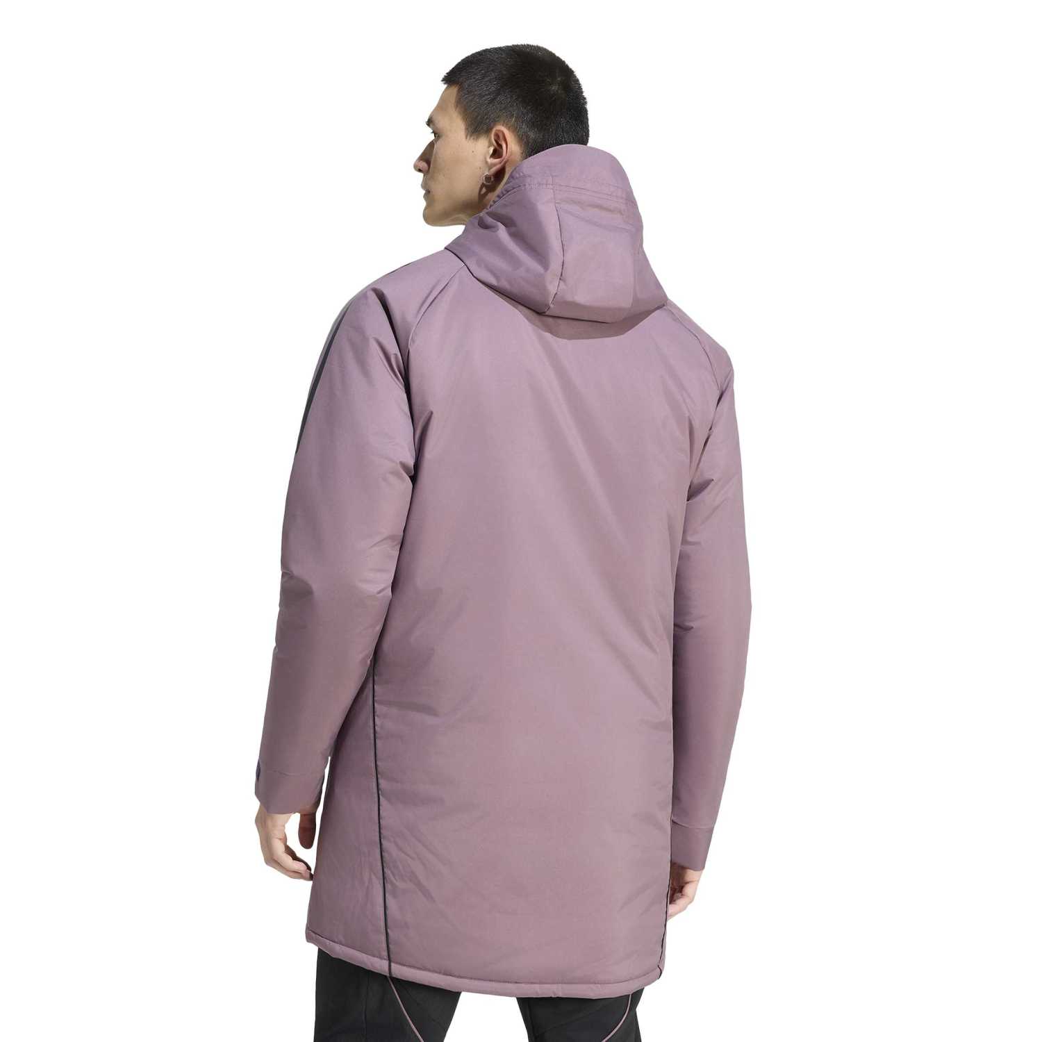 Abrigo Parka Hombre adidas Entrenamiento 25/26 Morado