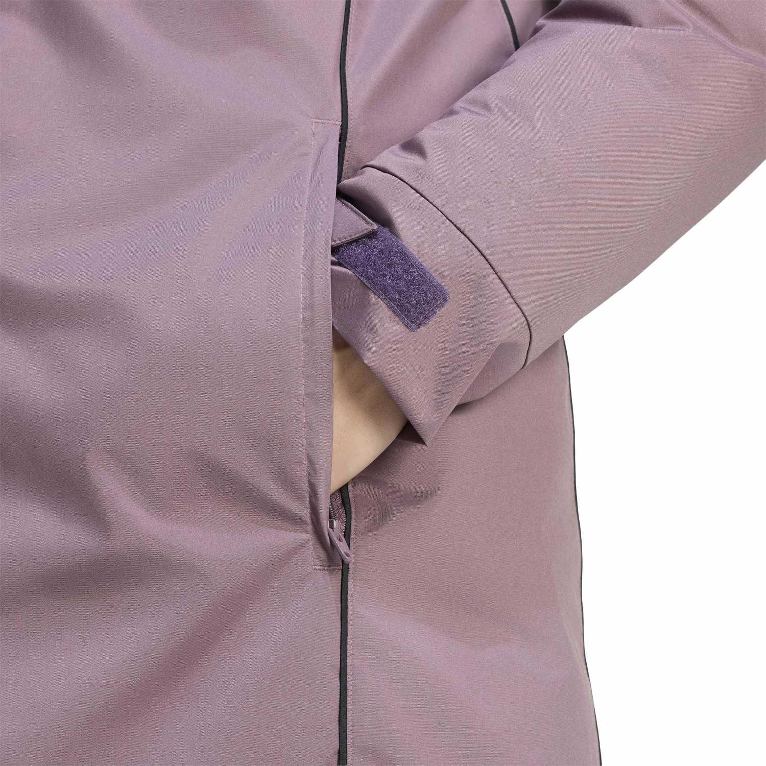 Abrigo Parka Hombre adidas Entrenamiento 25/26 Morado