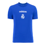 adidas Tiberio 青少年T恤 蓝色