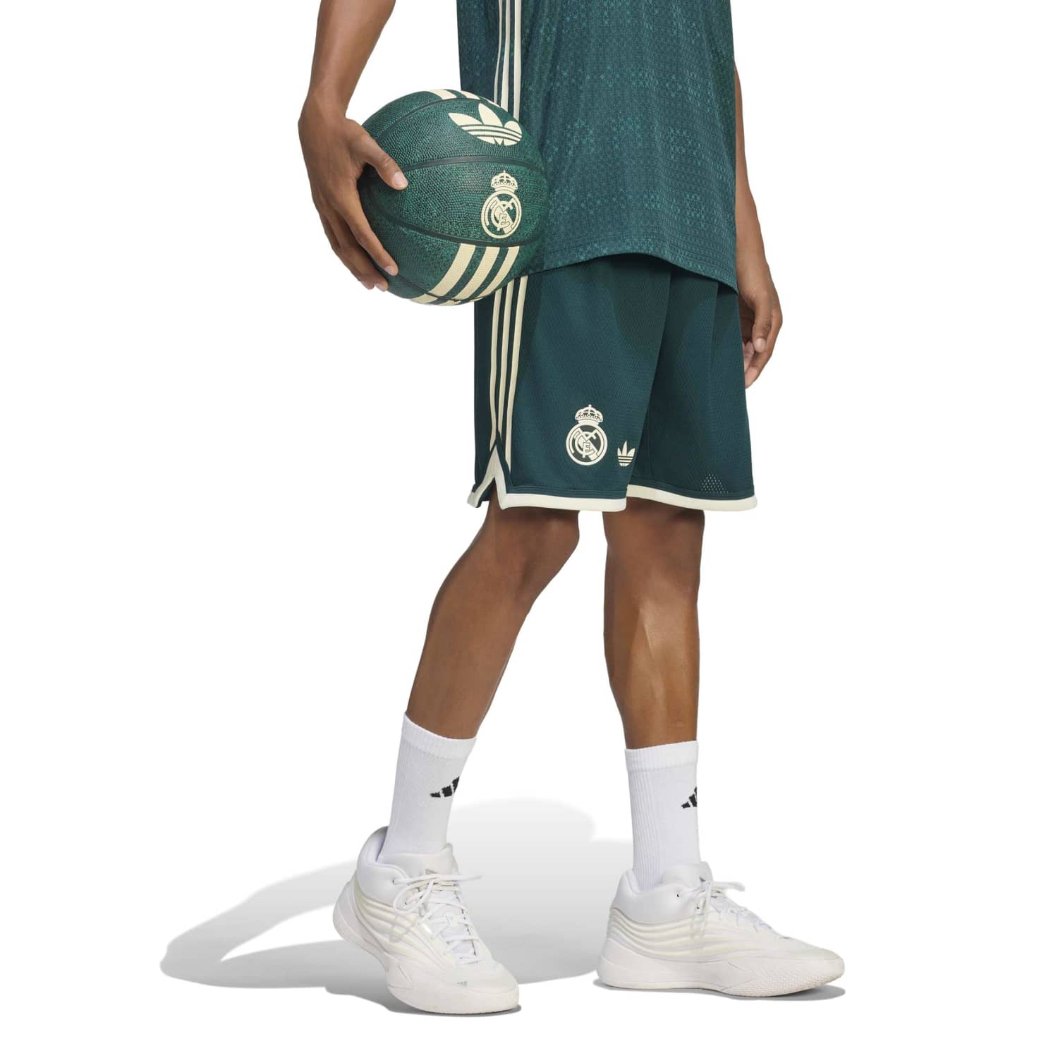Herren Auswärts Basketballshorts 26/27 Grün