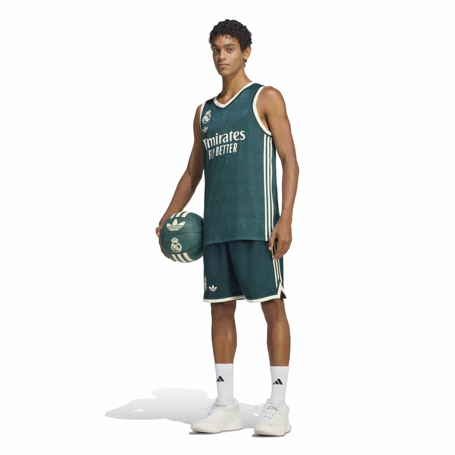 Herren Auswärts Basketballshorts 26/27 Grün
